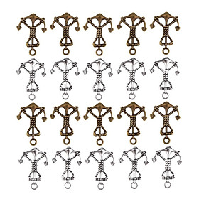 Mixed Charms Pendants Alloy Pendants Connectors Jewelry Making Findings DIY