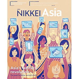 Hình ảnh Nikkei Asian Review: Nikkei Asia - 2022: ASIA'S FEMTECH REVOLUTION - 10.22 tạp chí kinh tế nước ngoài, nhập khẩu từ Singapore