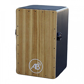 Trống cajon có tay vặn mặt gỗ thông, lưng gỗ 3 lớp - ABDRMT