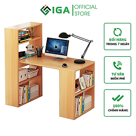 Bàn Học, Bàn Làm Việc Kết Hợp Kệ Sách Thương Hiệu IGEA