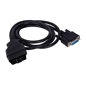 OBD II OBD2 16 Pin Male to Female Extension Cable, OBD 2 to dB15Pin, Converter Cable