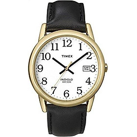 Timex Men's Easy Reader Date Leather Strap Watch
