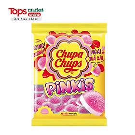 Kẹo Dẻo Chupa Chups Pinkis Hương Dâu Gói 90G