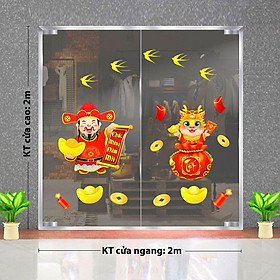 Mua DECAL TRANG TRÍ TẾT 2024 SỐ15