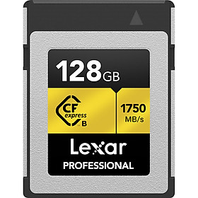 Mua Thẻ nhớ CFexpress Lexar Professional 128GB Type B GOLD Series - Hàng chính hãng