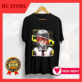 Áo thun Chainsaw Man Makima Digital Yellow Art ngắn tay độc đẹp cực HOT