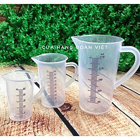 Mua Ca Đong - Bộ 3 Ca Đong Pha Chế 50 ml  100ml  250ml