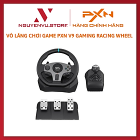 Mua Bộ Full Vô Lăng Chơi Game PXN V9 Gaming Racing Wheel - Hàng Chính Hãng