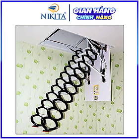 Mua Thang gác mái ốp trần thông minh xếp gọn dễ dàng Chính hãng NIKITA 2024