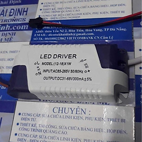 Mua driver LED  tăng phô LED các loại 4W/5W/6W/7W/9W/12W/15W/18W/24W  trong nhà kde2344