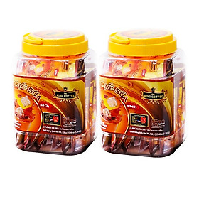 Combo 2 Hộp Cà phê Sữa 3in1 King Coffee Hộp 30 gói