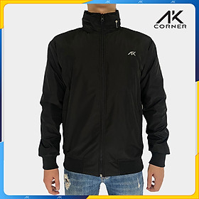 Áo khoác nam AK Corner vải Xi Nhật cao cấp 2 lớp dày dặn, thiết kế giấu nón tiện lợi, chống gió bụi, chống nắng tốt