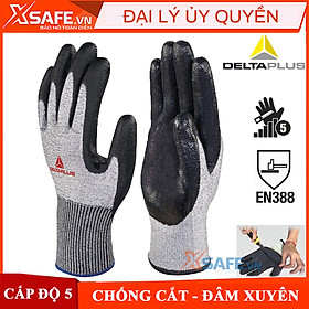 Mua Găng tay chống cắt DeltaPlus Venicut 44 G3 cấp độ 4  độ khéo léo cao phủ nitril chống dầu nhớt dùng cho cơ khí  kỹ thuật