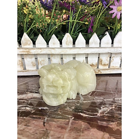 Mua Tượng Tỳ Hưu phong thủy chiêu tài lộc đá ngọc Onyx đặt bàn làm việc  bàn thờ thần tài thổ địa