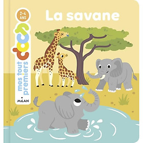 Nơi bán  Sách thiếu nhi tiếng Pháp - Mes tout premiers docs - La savane - Giá Từ -1đ