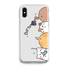 Ốp điện thoại silicone in hình mèo xinh xắn dành cho iphone 5 / 6 / 7 / 8 / xr / x / xs / xs max / 11 / 11pro / 11pro max / 12 / 12 mini / 12 pro / 12 pro max - A455