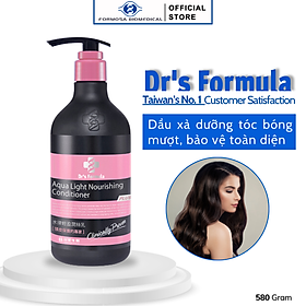 Dầu Xả Dưỡng Tóc Bóng Mượt Dr's Formula Aqua Light Nourishing Conditioner 530g