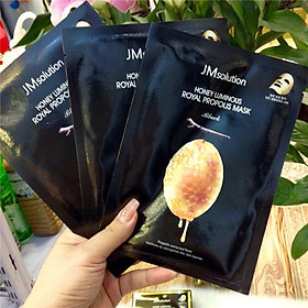 Hộp 10 Mặt Nạ mật ong JM Solution Honey Luminous Royal Propolis (30ml x 10)