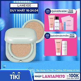 Phấn Nước Trang Điểm Kiềm Dầu Thế Hệ Mới Cho Lớp Nền Mịn Lì Laneige Neo Cushion Matte 15G + Kèm Lõi Thay Thế