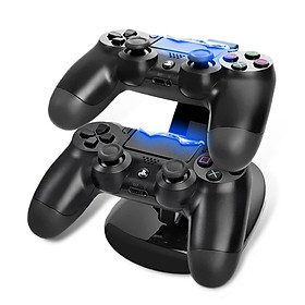 Dock sạc kiêm kệ đỡ cho tay cầm chơi game PS4 Slim và Pro