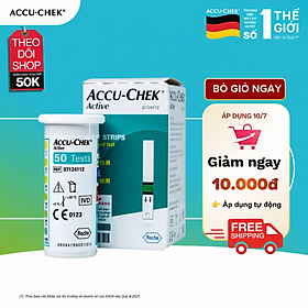 Hộp 50 Que Thử Đường Huyết ACCU-CHEK Active