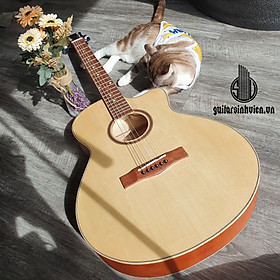 Mua Đàn guitar acoustic SV1 mặt gỗ thông - đàn chuyên tập chơi