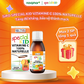 TPBVSK Special Kid Vitamine C 100% Naturelle - Siro bổ sung Vitamine C hữu cơ tự nhiên, tăng cường sức đề kháng (125ml) [Nhập khẩu Pháp]