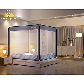 Mua Màn khung không khoan tường - Mùng khung vuông chống muỗi kiểu dáng công chúa cao cấp EASY DREAM