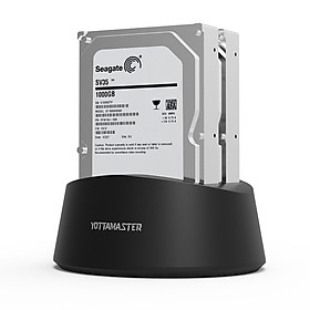 Dock Ổ Cứng HDD/SSD YottaMaster (2.5/3.5 Inches USB 3.0 2 Khe)