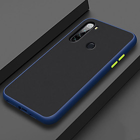 Ốp lưng cho Xiaomi Redmi Note 8 trong nhám viền màu