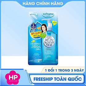 Dung Dịch Tẩy Trang Nhanh Kosé Softymo Speedy Cleansing Liquid (2 phân loại)
