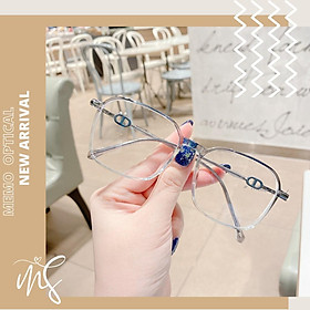 Gọng Kính Cận Hàn Quốc Nam Nữ Memo Optical - Dáng Vuông Cá Tính S11622