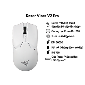 Mua Chuột Razer Viper V2 Pro-Ultra-lightweight Wireless Esports Mouse_Mới hàng chính hãng
