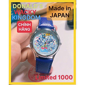 Đồng hồ nữ Donals's Wacky Kingdom, Made in Japan, bản giới hạn Limited 1000, Hàng chính hãng