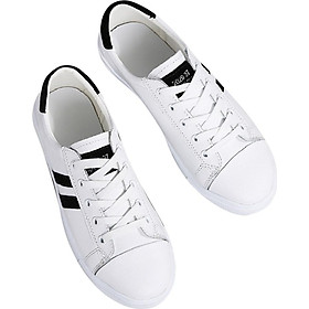 Women's Korean Casual Shoes Microfiber Leather Wild White Shoes