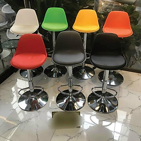 Mua Ghế Bar Eames Xoay Có Đệm Và Tựa Lưng  Ngồi Trang Điểm  Spa  Điều Chỉnh Độ Cao