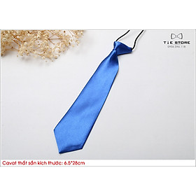 Cà vạt nữ thắt sẵn bản nhỏ 6*26cm- cavat vạt thắt sẵn