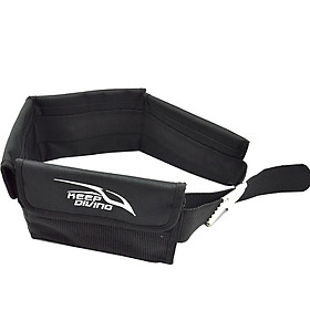 Scuba Adjustable Pocket Diving Weight Belt With Stainless Steel Buckle Water Sport Equipment