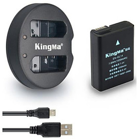Mua Bộ 1 pin 1 sạc đôi Kingma cho Nikon EN-EL14  Hàng chính hãng