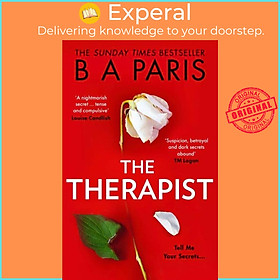 Sách - The Therapist by B A Paris (UK edition, paperback)