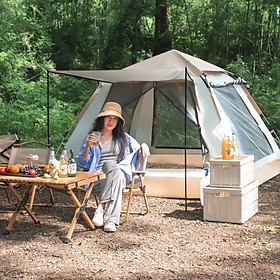 Lều cắm trại, Lều Camping, chống mưa, chống nước, chống tia UV, Phù hợp nhóm từ 4-6 người