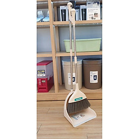 Mua Bộ chổi quét nhà 2 trong 1 - Chổi kèm hót rác cán inox 304