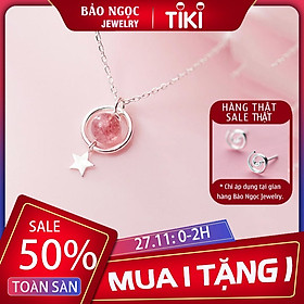 Dây chuyền | Dây Chuyền Bạc | Dây chuyền nữ bạc | Dây Chuyền Bạc Nữ S925 Hàn Quốc DB2481 Bảo Ngọc Jewelry