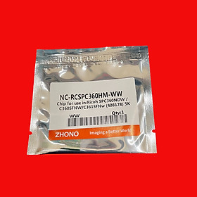 Mua Chíp cho hộp mực máy in mầu Ricoh SP C360/ 361 ( Bộ 4 mầu hoặc mua lẻ mầu ) Hàng nhập khẩu