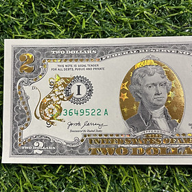 Mua 2 usd mạ vang 3D hình 12 con giáp