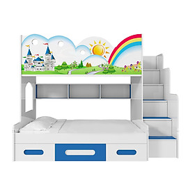 Mua Giường tầng trẻ Em Cao Cấp alala.vn hình Lâu Đài (Trên 1m/dưới 1m2)