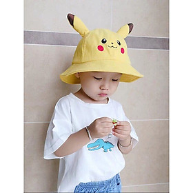 Mũ tai bèo Pikachu cho bé