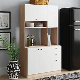 Mua Tủ phòng ăn gỗ hiện đại SMLIFE Dasksa