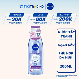 Nước Tẩy Trang NIVEA Acne Care Ngừa Mụn | Sạch Sâu (200 ml) - 89271