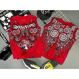 Áo thun sát nách cho bé trai phối đồ phong cách mặc tết đẹp size từ 18-35kg chất cotton 4 chiều mềm mát